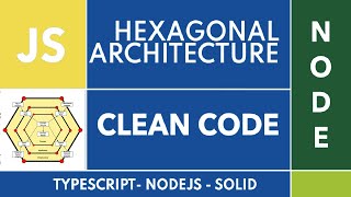 Hexagonal Architecture SPANISH  Typescript NodeJs Javascript  Clean code  SOLID [upl. by Neret]