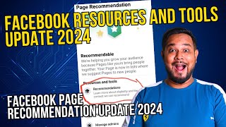 Facebook New Update 2024  Facebook Resources and Tools Update  Facebook Page Recommendation Update [upl. by Demetra]