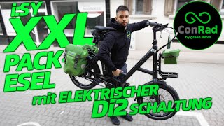 EBike Revolution iSY XXL E5 ZR Di2 2023  Packesel mit elektrischer Schaltung im Test [upl. by Kass]