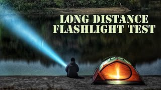 Olight Javelot Flashlight Beam Test  730 METER distance [upl. by Aksehcnarf]