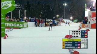 Biathlon Staffel der Männer in Ruhpolding 17012010 TEIL 2 [upl. by Aicele]