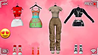 CUTE FEMALE AVI OUTFITS😍imvu edition [upl. by Jews]