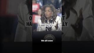 Oprah speaks at Harris’ final rally [upl. by Eniagrom]