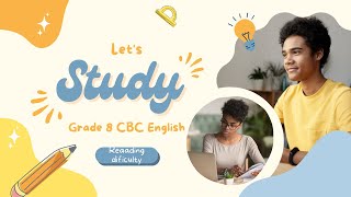 Grade 8 CBC English Exam  oral skills 1 [upl. by Htebyram]