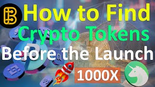 How to Find Crypto Tokens before The Launch  Get Upcoming Crypto Project  1000X Crypto Coins [upl. by Ykcaj972]