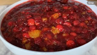 How To Make Homemade Cranberry Sauce Taste Delicious [upl. by Ayekin]