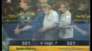 Priestley amp Bristow vs Deller amp Harvey  1995 Butlins World Team Dart Championships Part 7 [upl. by Tsenre]