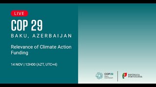 Relevance of Climate Action Funding [upl. by Sirrot]