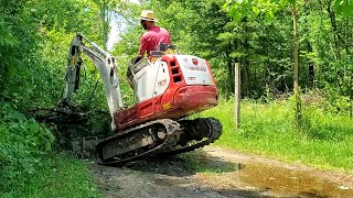 Clearing Brush Along Driveway [upl. by Taam168]