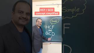 HCF  GCD concept simplified maths hcf gcd numbers mathtricks [upl. by Aeneas927]