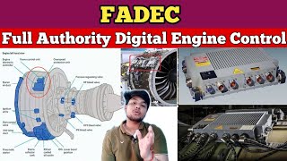 FADEC Full Authority Digital Engine Control Explained in English [upl. by Grady16]