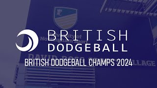 British Dodgeball Championship 2024  Highlights Montage [upl. by Oterol]