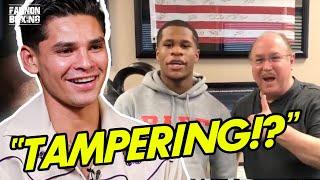 UNREAL DEVIN HANEY ACCUSES RYAN GARCIA OF TAMPERING WITH DRG TESTS DO ANYTHING TO CHEAT DEVIN [upl. by Kaslik]