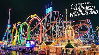 MunichOlympia Looping  HD OnRide POV  🇬🇧 🇩🇪 Hyde Park Winter Wonderland 2023 [upl. by Almire138]