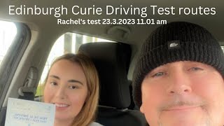 Edinburgh Currie Driving Test routes Rachel Test 16 3 23  11 01am [upl. by Mcwherter]