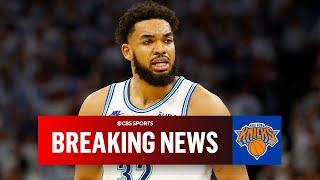 Knicks to acquire KarlAnthony Towns in trade with Timberwolves [upl. by Ytnom30]