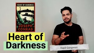 Heart of Darkness by Joseph Conrad in hindi Summary and analysis [upl. by Hgielah]