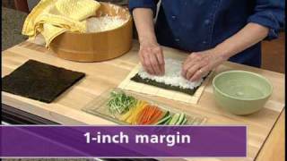 How To StepbyStep Sushi at Home [upl. by Ahsonek639]