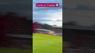 Crawley town FC vs Swindon town  crazy movement football [upl. by Fasa68]