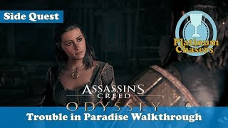 Trouble in Paradise  Side Quest  Assassins Creed Odyssey [upl. by Acey]