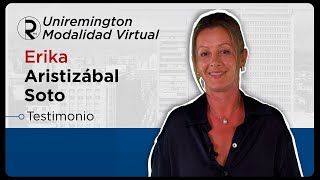 Testimonio de Erika Aristizábal Soto  Estudiante de Administración de Empresas  Modalidad virtual [upl. by Feinleib]