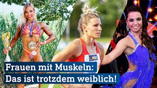 Sportlerinnen mit Muskeln Kampf gegen Klischees  hessenschau [upl. by Notnel]