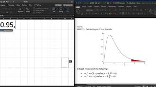 How to Calculate an FStatistic in Excel [upl. by Orozco]