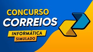 CONCURSO CORREIOS  QUESTÕES DE INFORMÁTICA  BANCA IBFC [upl. by Wilone]