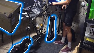 UNBOXING my NEW Indoor Cycling Setup Wahoo Kickr Climb amp Headwind [upl. by Peder]