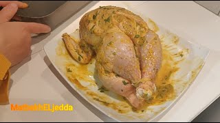 Poulet entier au four recette de poulet facile 217 [upl. by Anaitsirhc917]