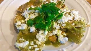 Green Salsa Chilaquiles [upl. by Yaniv]