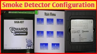 How to programming device address siga HDT Edwards fire alarm system [upl. by Enelrahs]