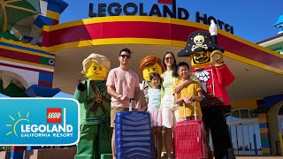 Take a Tour of the LEGOLAND Hotel [upl. by Haym593]