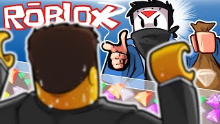 THE WORST ROBBERS ON ROBLOX EVER Diamond Heist 💎 Funny Moments [upl. by Ehud982]