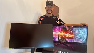 UNBOXING LG 27GN750B 27  1 ms  240 Hz  GSync PTBR [upl. by Nehte]