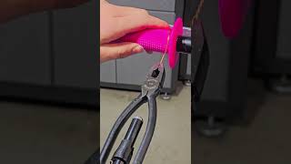 Pink grips and safety wire pliers [upl. by Marcellus]