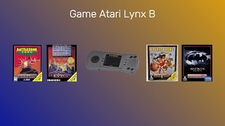 Nostalgia Atari Lynx B [upl. by Enelam292]