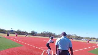 Vision Elite Bassing 16u vs Pryme Foster 08 16u [upl. by Nosreffej]