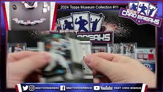 2024 Topps Museum Collection 11  6 Box Half Case Pick Your Team  103024 [upl. by Amilb]