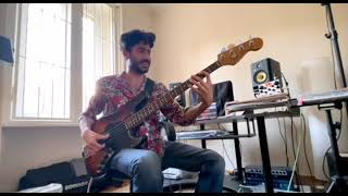 Parcels  quotTieduprightnowquot Bass cover [upl. by Eisaj]