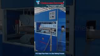 Twin Screw Conical Extrusion Line  PVC Rigid Pipe Plan [upl. by Aicarg]