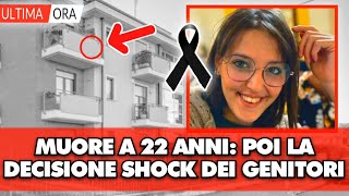 TRAGEDIA IMPROVVISA Lidia cade dal balcone e muore a 22 anni poi i genitori decidono che [upl. by Eetnahs74]