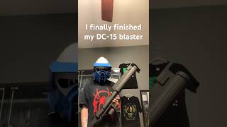 3D printed DC15 blaster from the clone wars starwars clone wars blaster [upl. by Nywg]