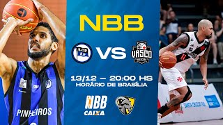 PINHEIROS X VASCO  NBB CAIXA [upl. by Liebermann243]