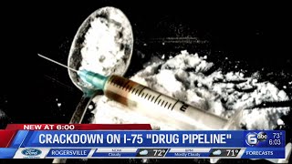 Crackdown on I75 drug pipeline [upl. by Undis649]