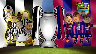 🏆UCL Champions League Intro Theme Song🏆 ROAD TO BERLIN FINAL 2015 Juventus vs Barcelona Titles [upl. by Ornstead]