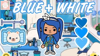 BLUE  WHITE 💙🤍 TOCA LIFE WORLD 🌎 [upl. by Rina330]