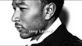 John Legend Studio Vocal Range [upl. by Llerod1]