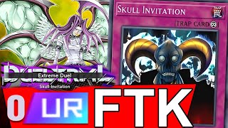 Extreme Duel Trial Skull Invitation  Cheapest amp Easiest Nurse Burn 0 UR FTK  YuGiOh Master Duel [upl. by Tori]