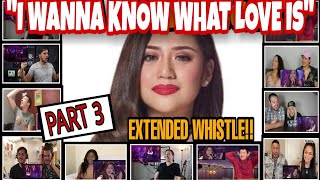 quotI WANNA KNOW WHAT LOVE ISquot PART 3 BY MORISSETTE REACTION COMPILATION [upl. by Nimrak]